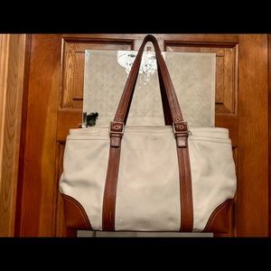 COPY - Coach Leather Tote/Diaper Bag